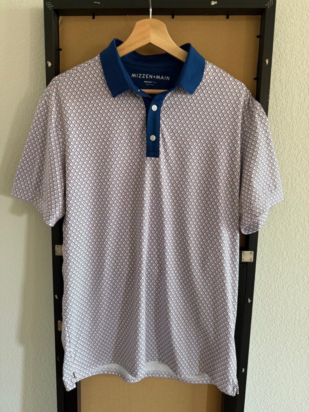 P008 TravisMathew Charcoal Performance Polo